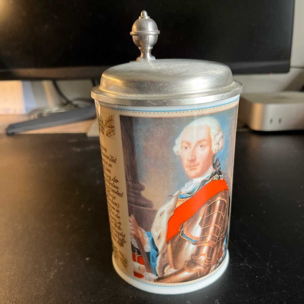 Heinrich Villeroy & Boch Limited Edition Beer Stein – Herzog Christian IV.